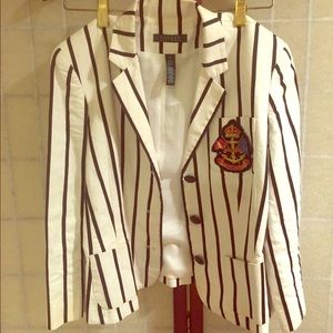 ralph lauren striped jacket